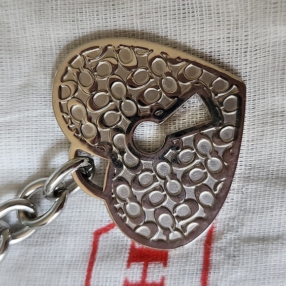COACH split ring key ring - Picture 2 of 12